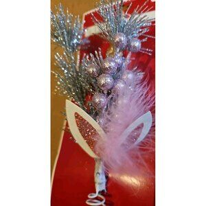 Unicorn Mini Christmas Tree Topper 9" Decor Fun Unicorn Decor Year Round